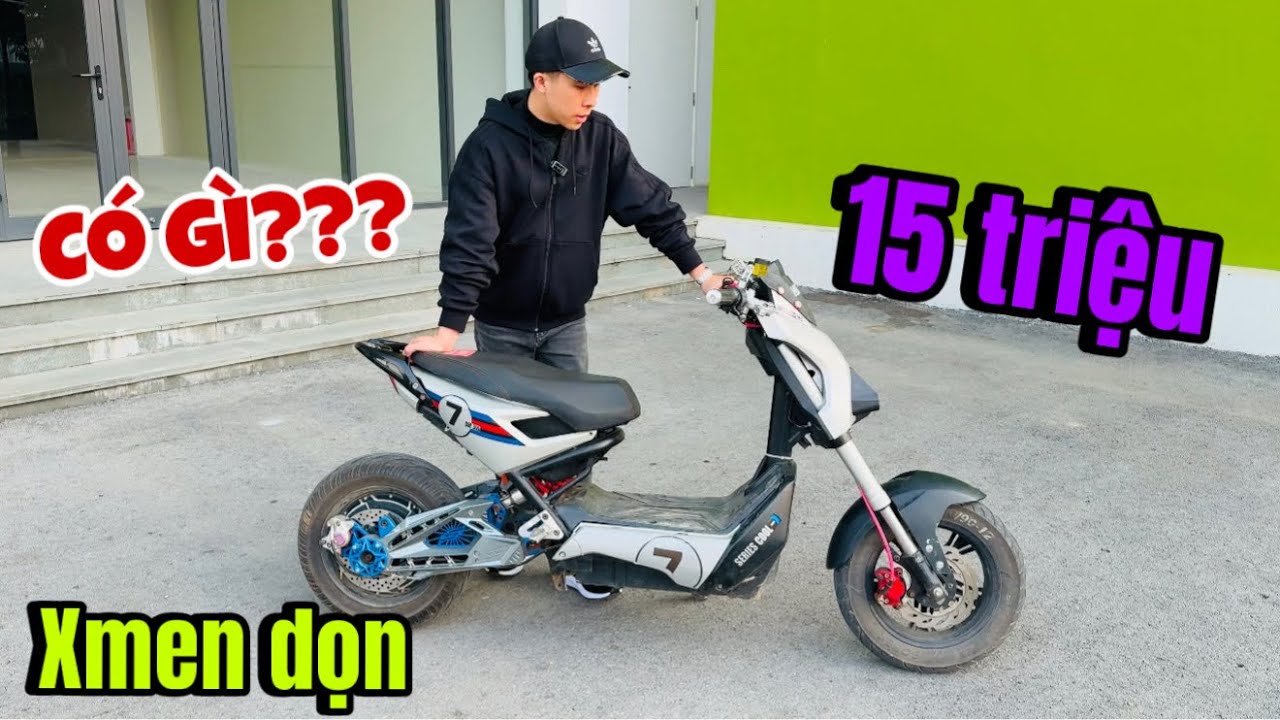 Xe Điện || Xmen dọn được những đồ g&igrave; với 15 triệu?