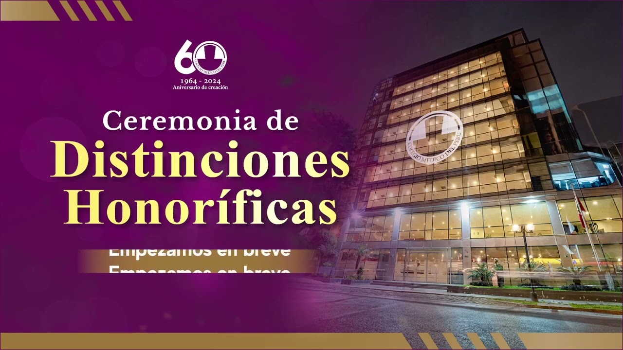 👏Ceremonia de distinciones honor&iacute;ficas por el #MesDeLaMedicina