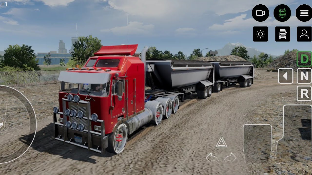 🚚Truck Simulator Big Rigs New Update 🛣 New Truck Kenworth K100 gameplay✅️ULTRA GRAPHICS