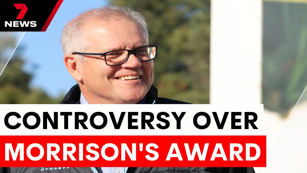 Former Prime Minister Scott Morrison awarded top Australian honour | 7NEWS