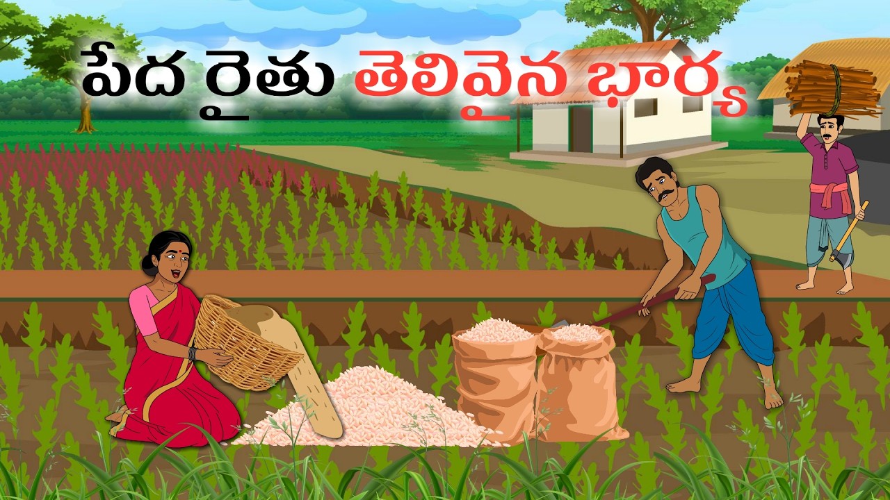 పేద రైతు తెలివైన భార్య  | Telugu neethi kathalu | Moral stories in telugu | Telugu stories