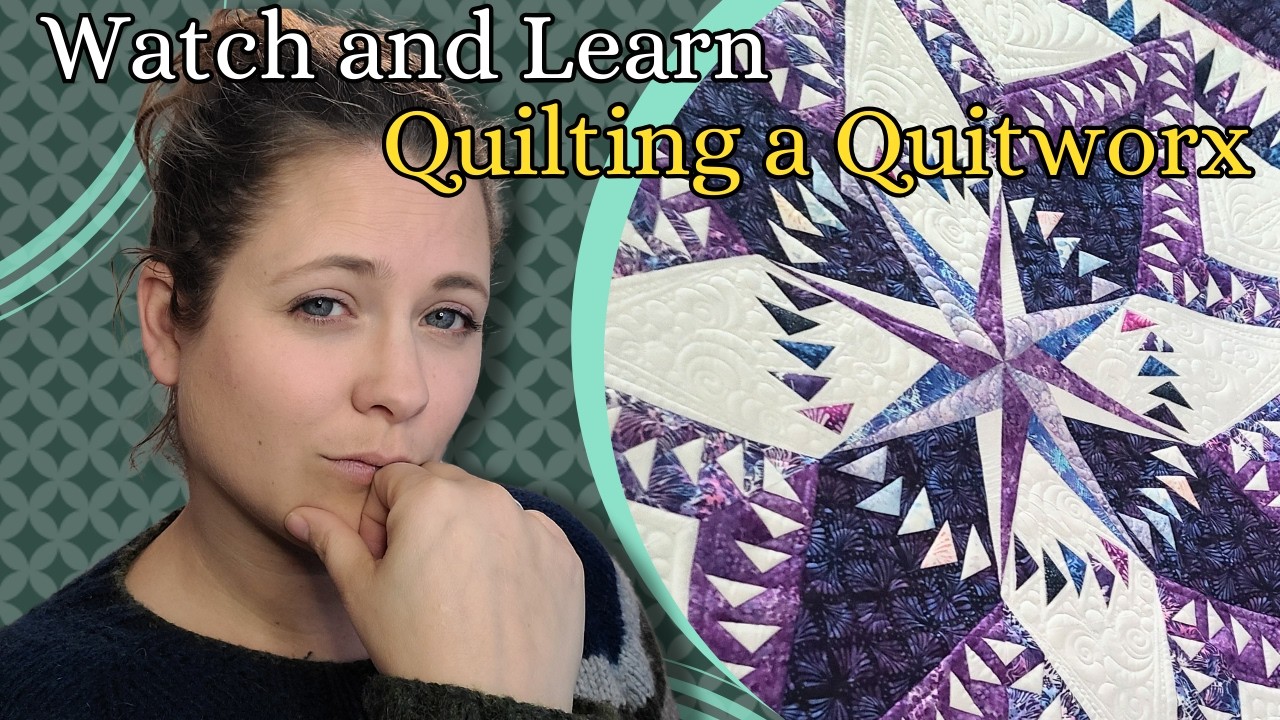 How to Quilt Stunning Designs on a Quiltworx with Longarm Precision