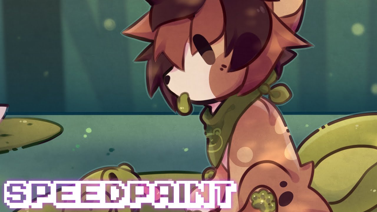 SPEEDPAINT | Tadpole - Furry kemono art