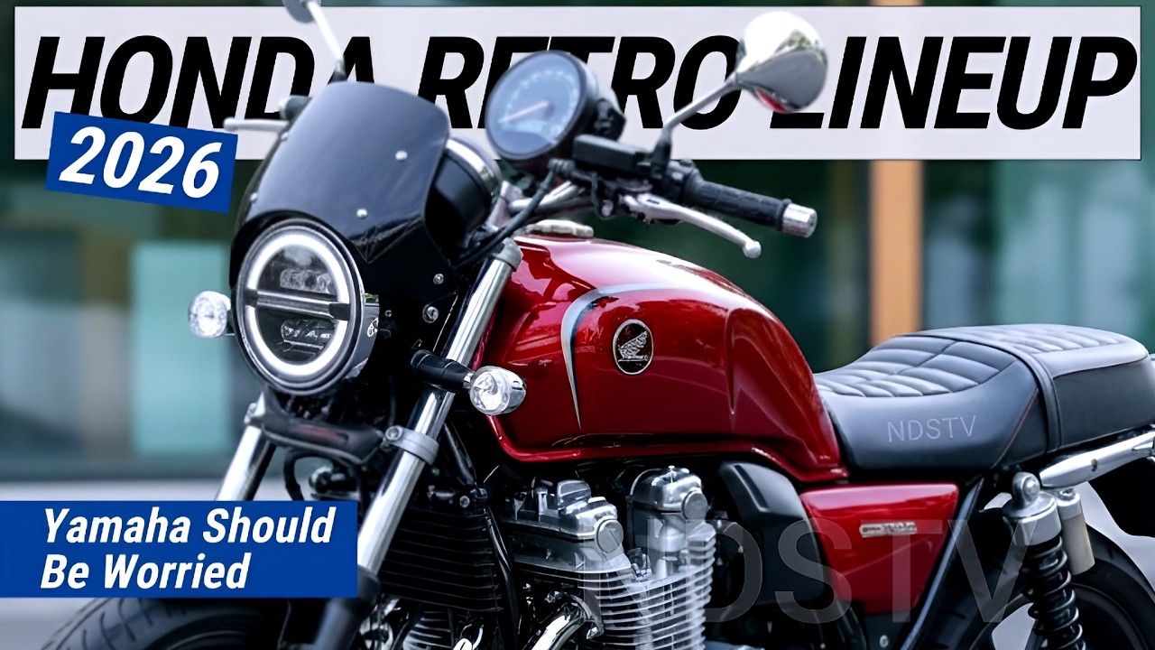 Информация о модельном ряде Honda Retro 2026 года просочилась в сеть — Yamaha стоит поволноваться.