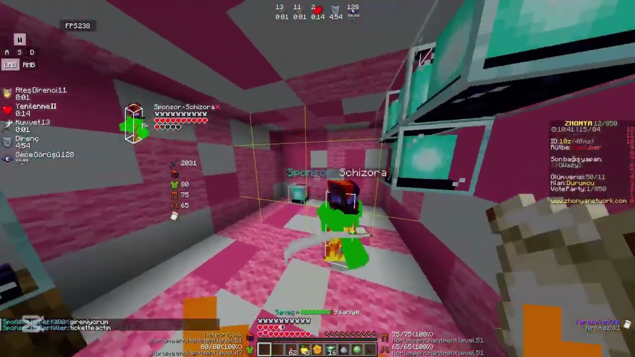 Zhonya network SON montage #minecraft #pvp #ely #atagame