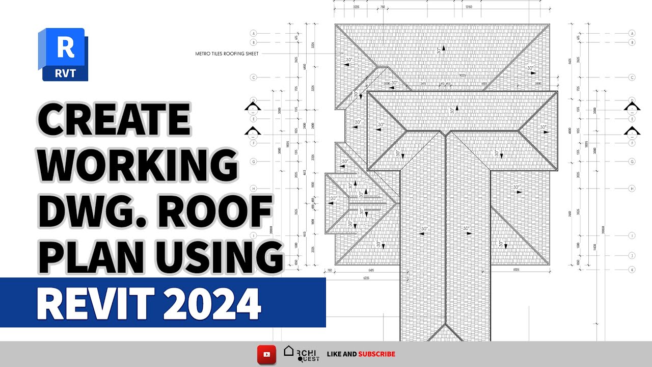 Roof Plans In Revit (episode 7)
