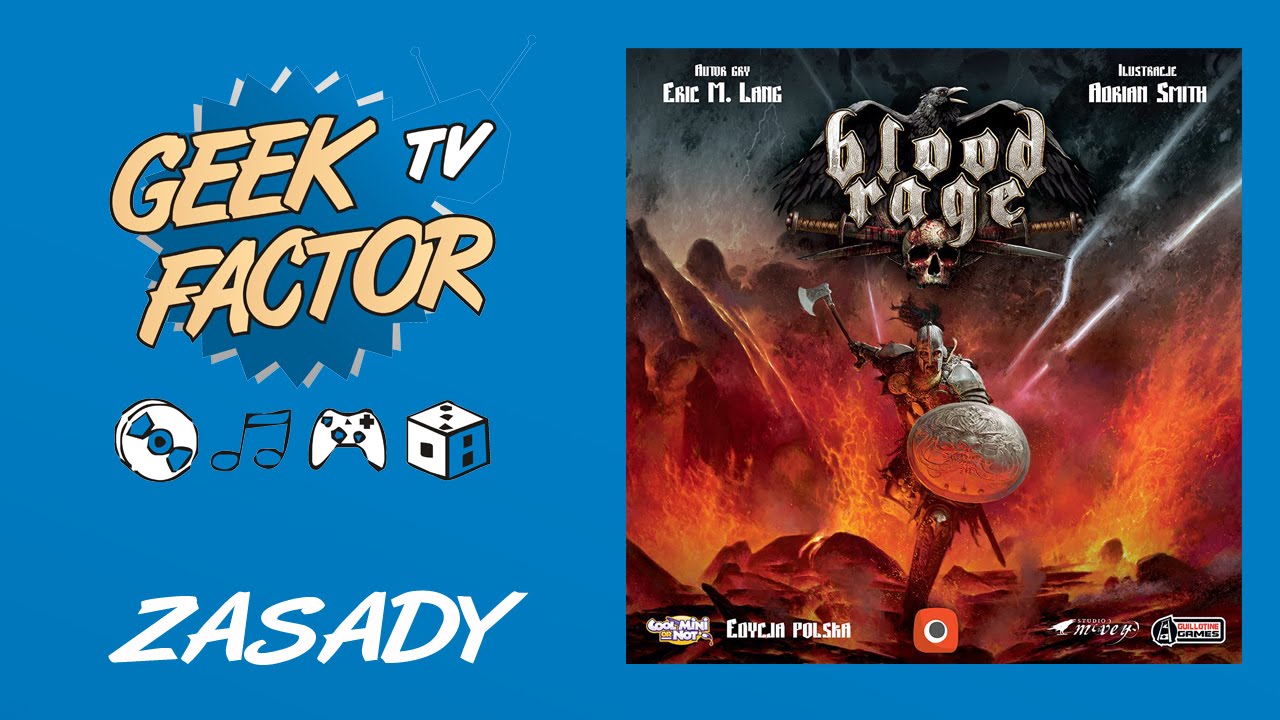 [ODC 241] Zasady gry BLOOD RAGE