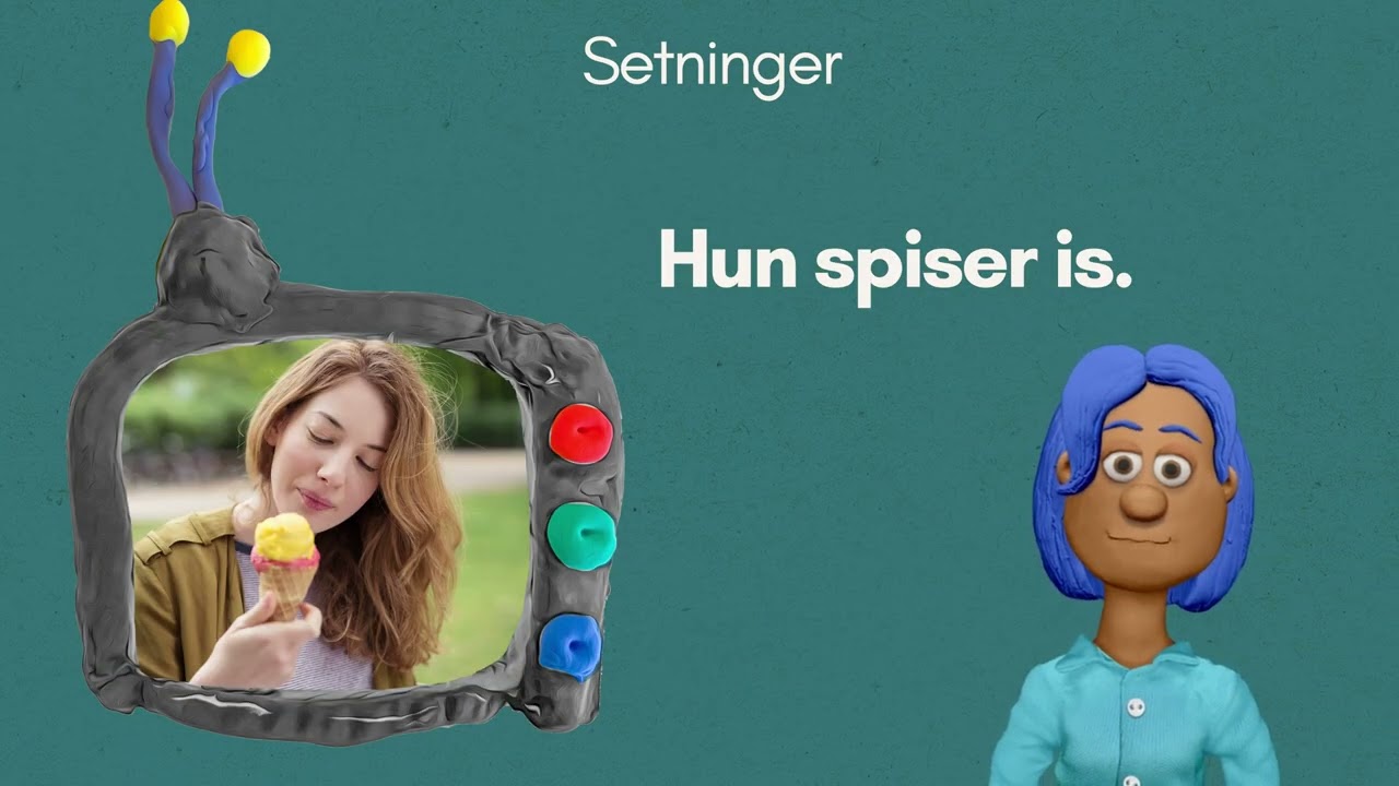 Setninger med subjekt, verbal og objekt: Bokmål