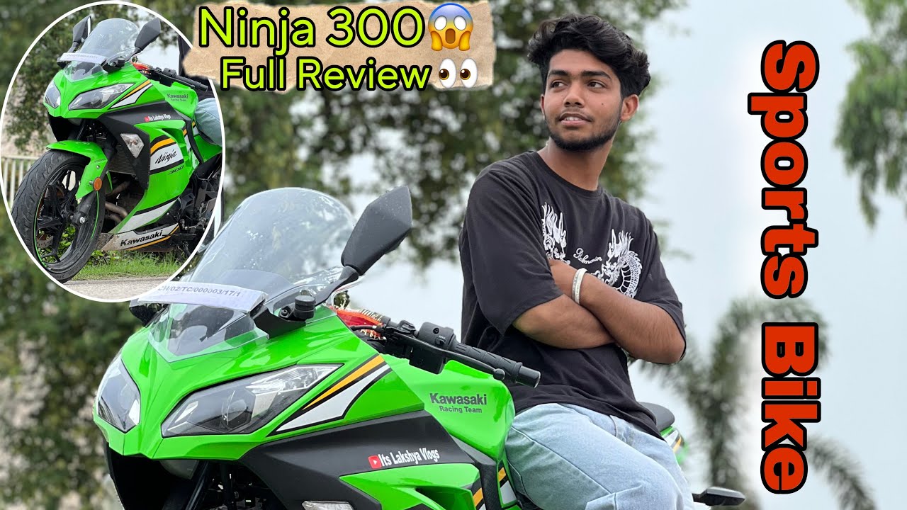 First time hyper ride 😱 || NINJA 300 SPORTS BIKES ❤️ SUPER DUPER VLOG 🏍️