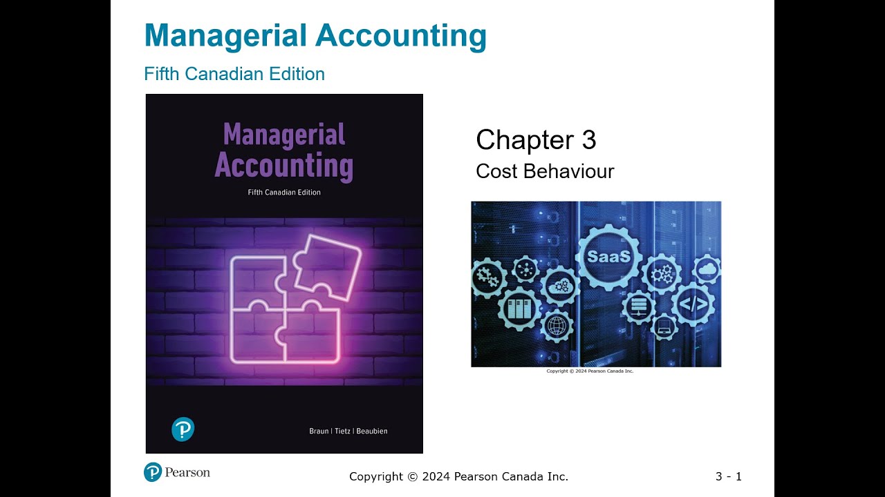 Braun, Tietz, Beaubien, Managerial Accounting, Ch 3, Cost Behaviour, Lecture