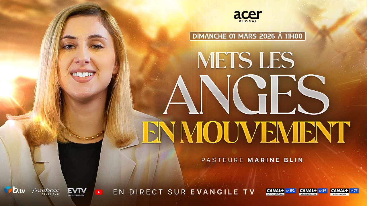 Mets les anges en mouvement - Pasteure Marine Blin