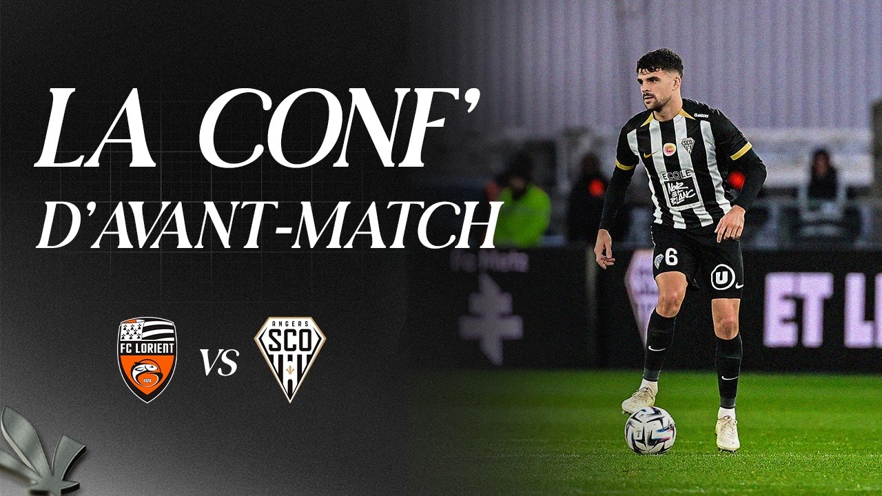 FC Lorient / Angers SCO - Conférence de presse d'avant-match