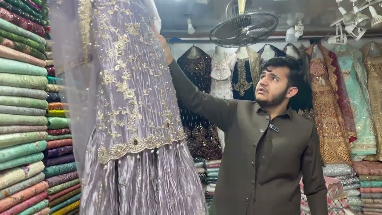 Beautiful Hand Work Sharara Shirt Design 2026 | Rawalpindi Bara Bazar Latest Ladies Dress