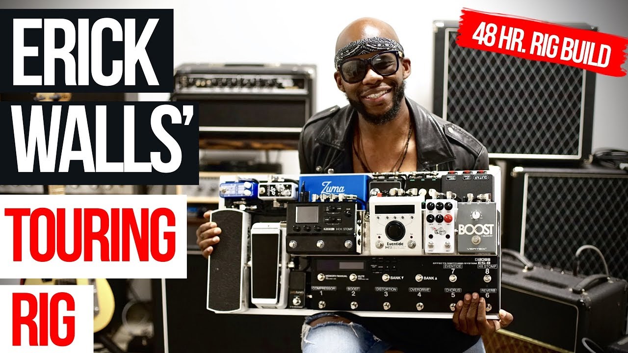 Designing His Dream Pedalboard