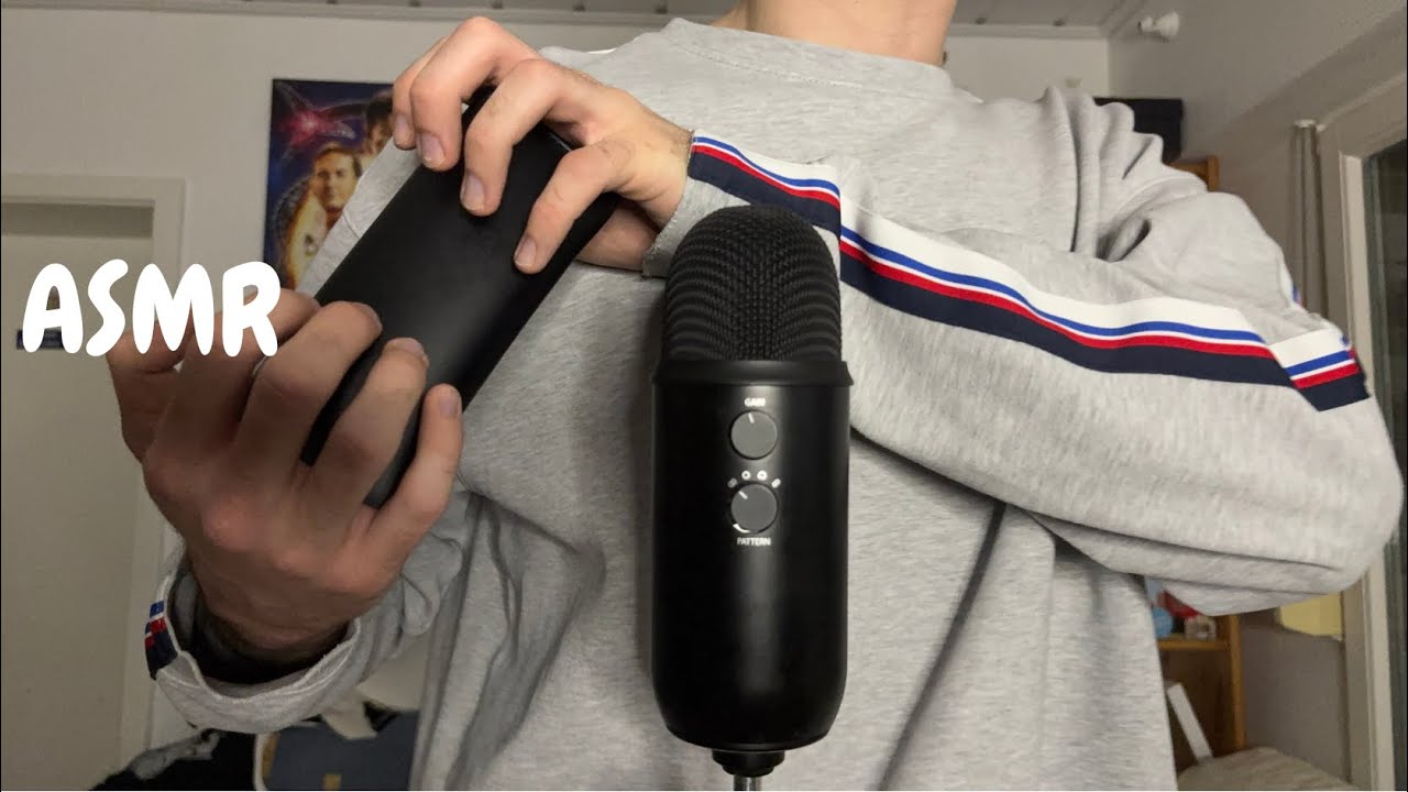 ASMR - case tapping and mouth sounds