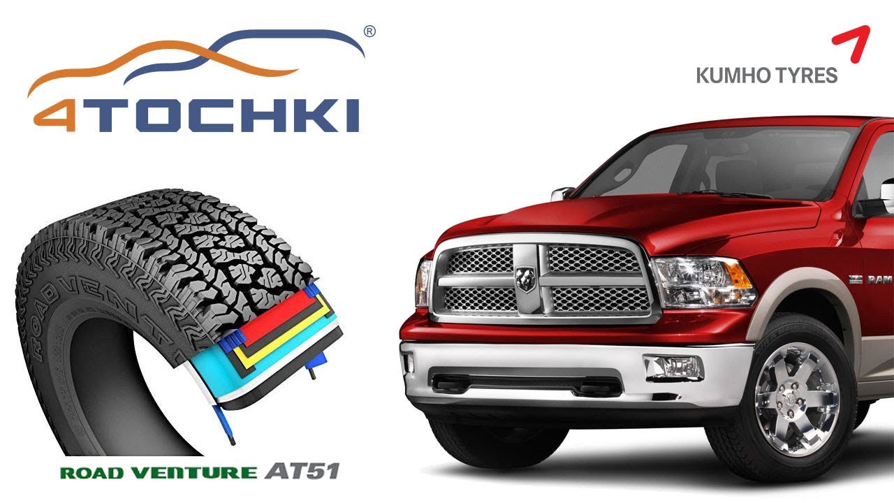 Всесезонные шины Kumho Road Venture AT51 на 4 точки. Шины и диски 4точки - Wheels & Tyres