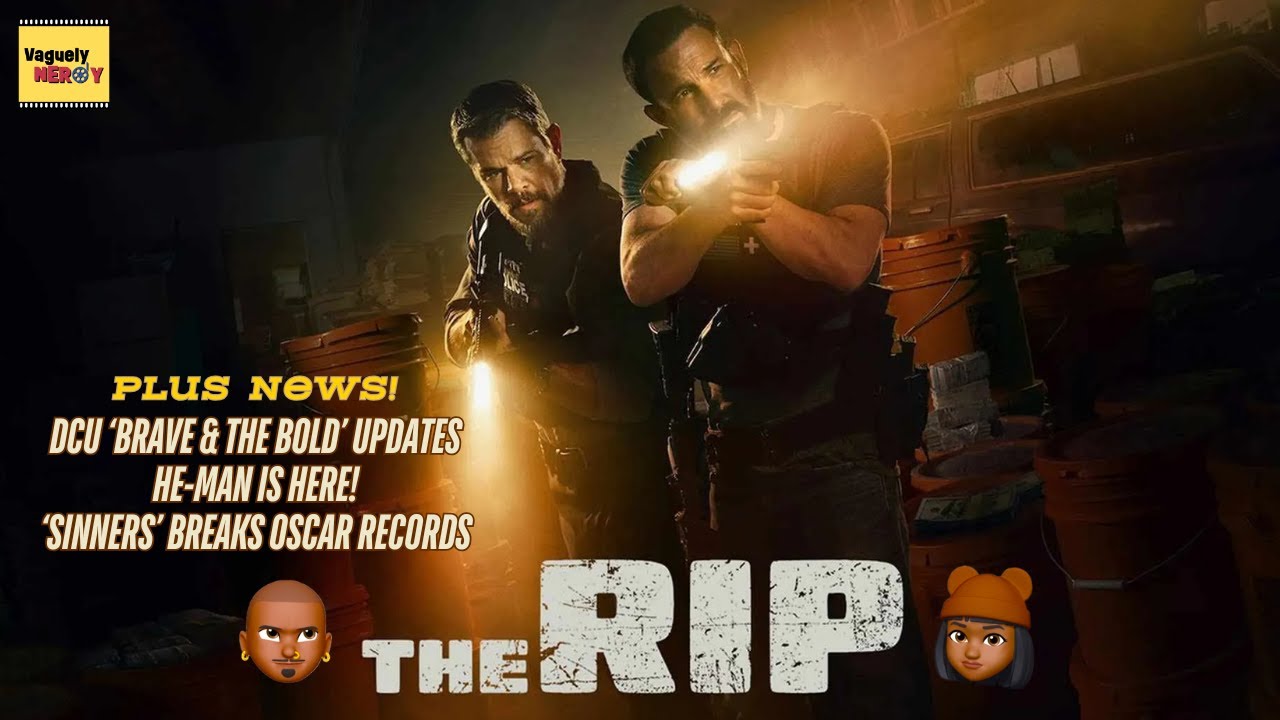 Confidence of a Classic, Energy of a First Draft - The Rip Movie Review  | Vaguely Nerdy Podcast
