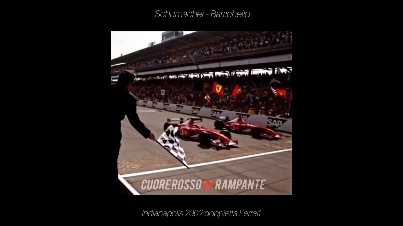 #Ferrari Indianapolis 2002 #Schumacher #Barrichello #shorts