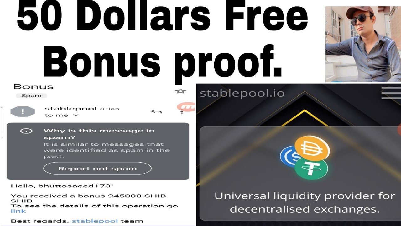 50 Dollars Free Bonus Proof