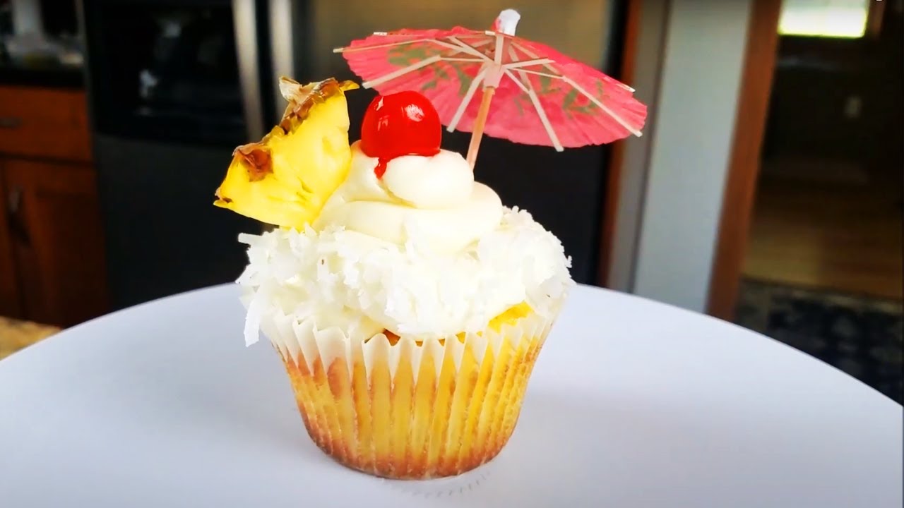 Pina Colada Cupcakes