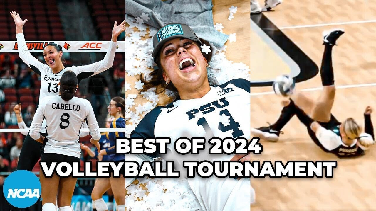 15 minutes of the best 2024 NCAA volleyball tournament moments
