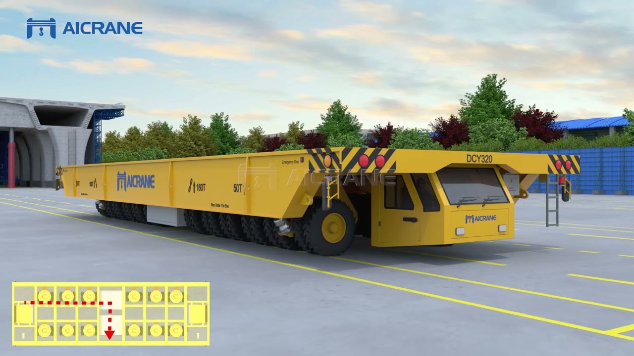 Aicrane DCY 320T hydraulic transporter