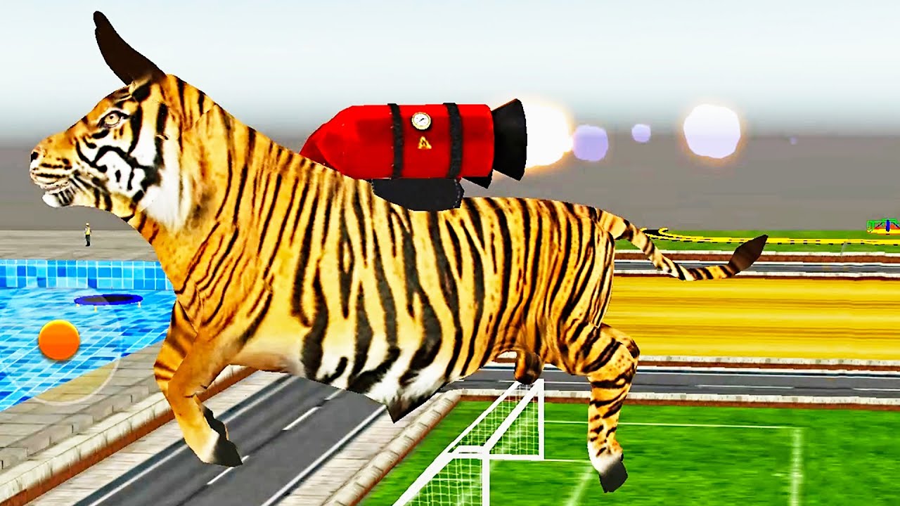 Angry Bull 2017 BULL TIGER #3 | Android Gameplay Funny video