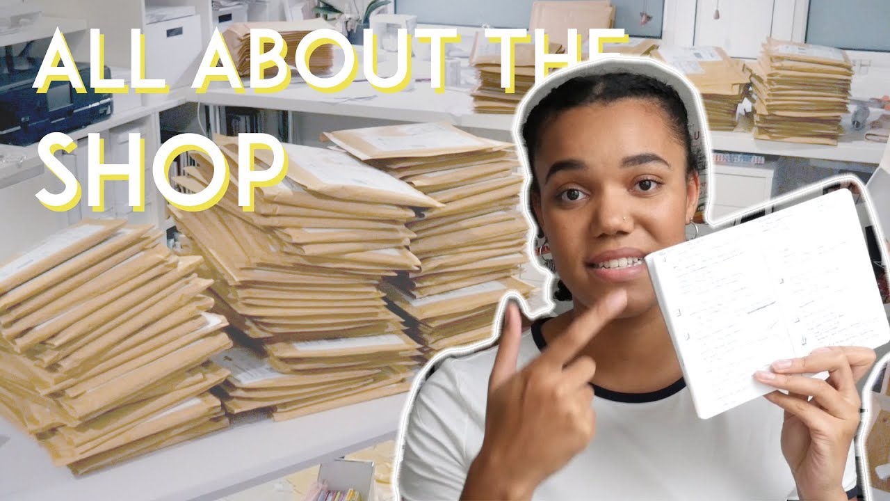 Packaging And Posting Hundreds Of Orders · Behind The Scenes Of An Online Shop · NOVEMBER VLOG pt. 1