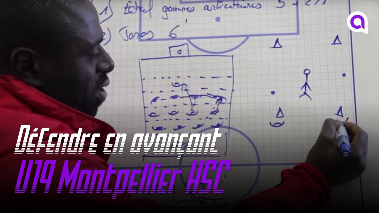 Séance U19 Montpellier HSC - Défendre en avançant