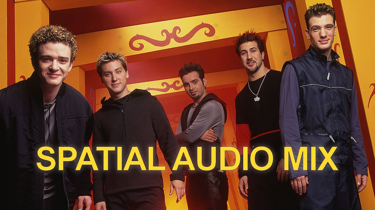 *NSYNC - It's Gonna Be Me (Spatial Audio Mix Stripped Channels)