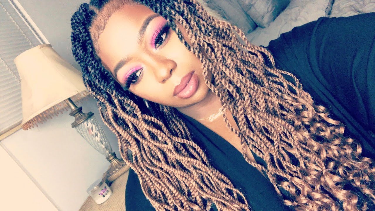 How To | Crochet Braids Senegalese Twist Easy | ft MODEL MODEL | ZOEY TWIST CURLY 24”