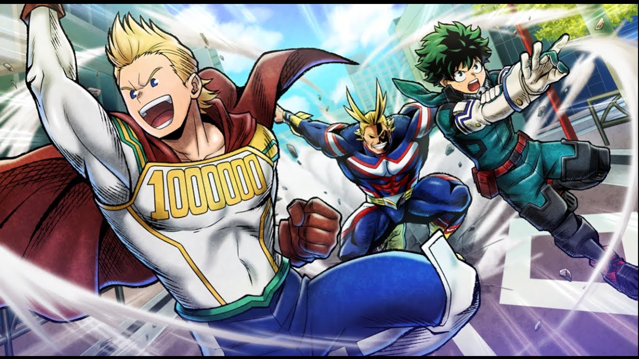 ヒロアカUR My hero ultra rumble 我的英雄學院  一起打排位