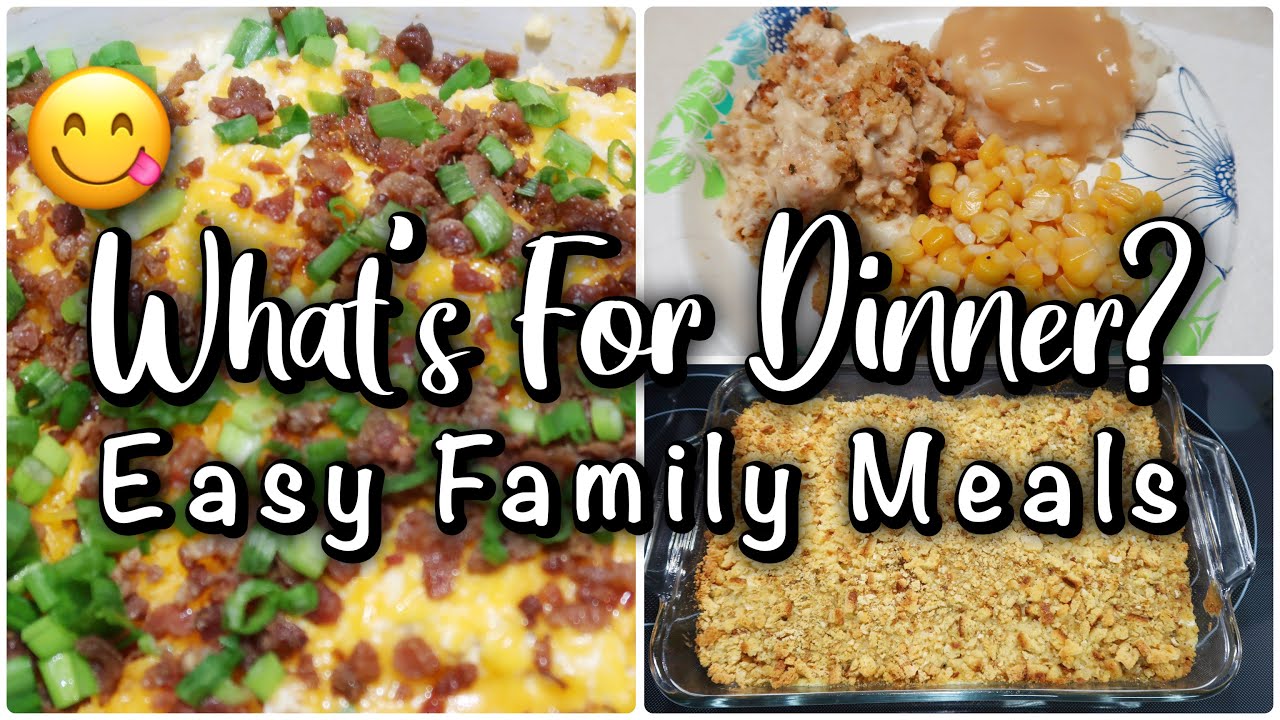 What's For Dinner? | Easy Budget Friendly Meals | Family Meals | Ep #97