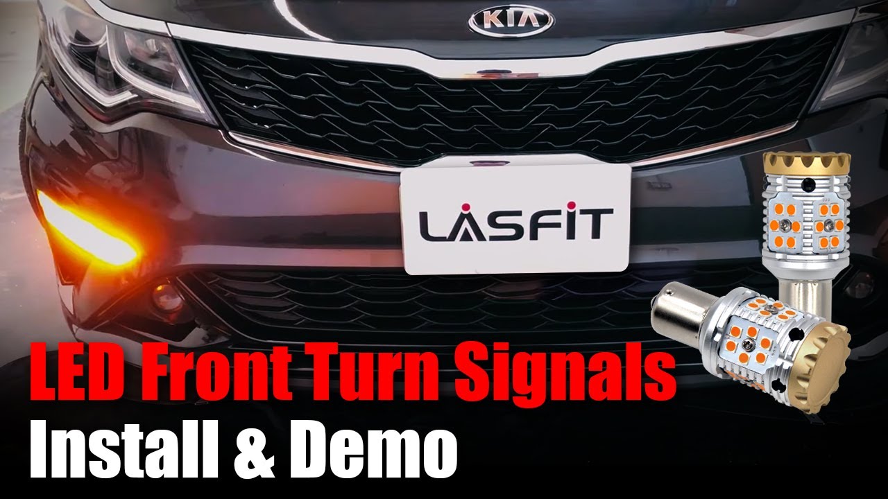 How to replace turn signal light on 2019 Kia Optima - 1156 LED Bulbs
