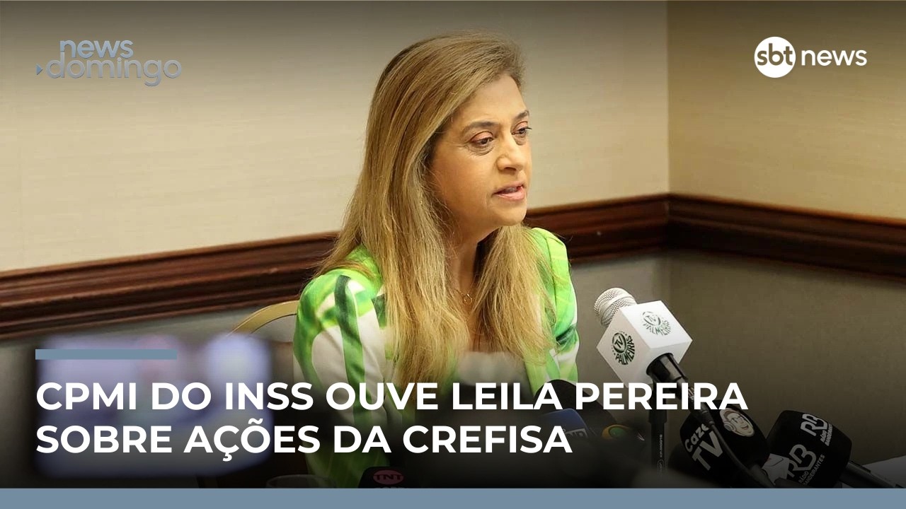 CPMI do INSS: Leila Pereira depõe nesta segunda (09) para falar de ações da Crefisa  | #Newsdomingo