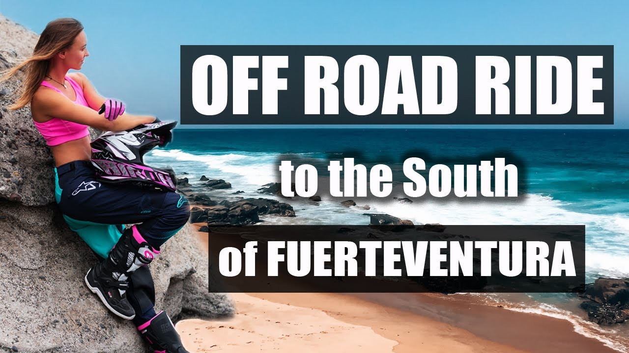 Adventure moto off-road ride to the South of Fuerteventura