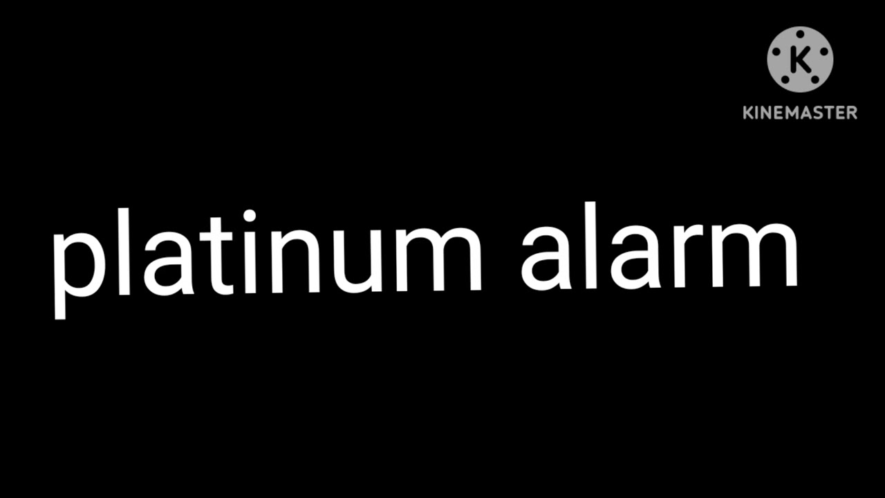 Platinum alarm ringtone in 1 minutes