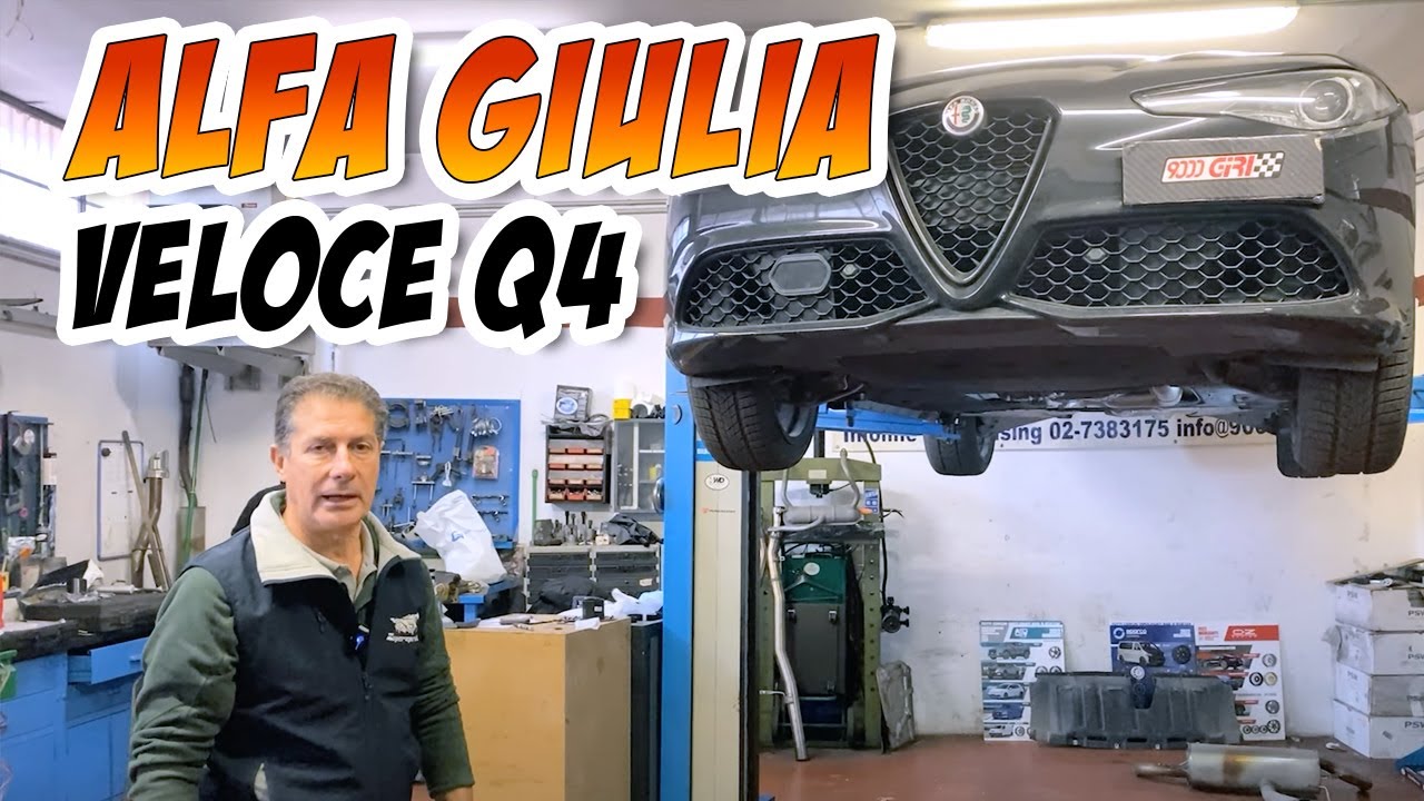 Alfa Giulia Veloce Q4 nuovo scarico sportivo Ragazzon e freni Ebc | UNBOXING EBC Brakes 2023