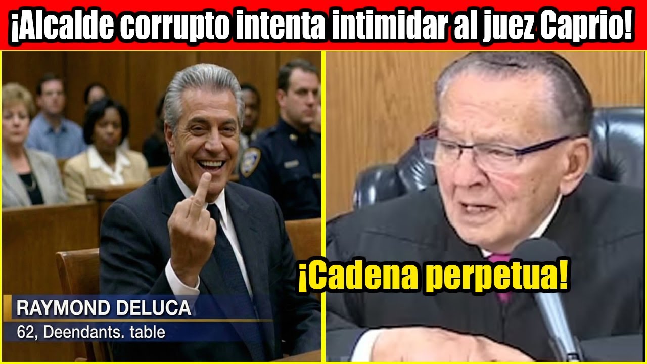 Alcalde corrupto le dice al juez Caprio:'Yo mando en esta ciudad!' y termina ARRESTADO en la corte!