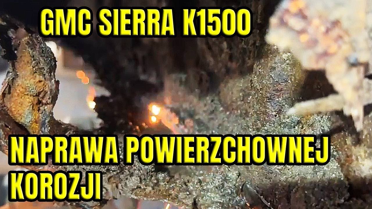 KOMPLETNA NAPRAWA BLACHARSKA PICKUPA W 8 GODZIN. GMC SIERRA K1500.