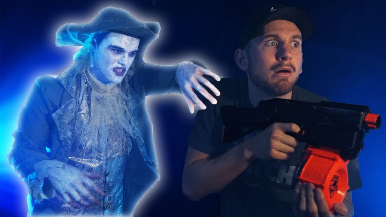 NERF Ghost Pirate Challenge!