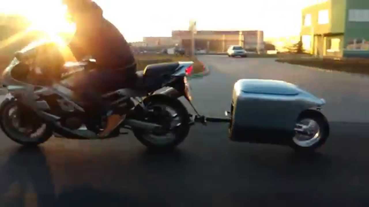 przyczepka motocyklowa jednikołowa