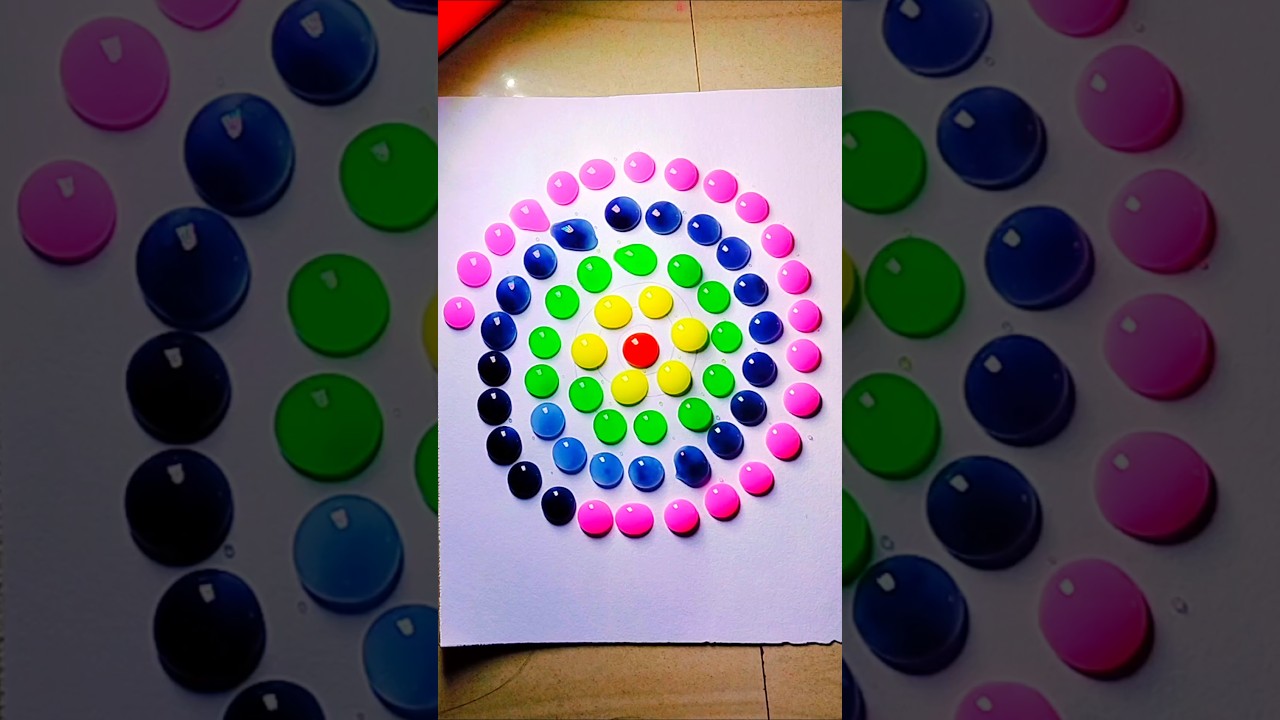 Satisfying Color Mixing Experiments! #relaxing