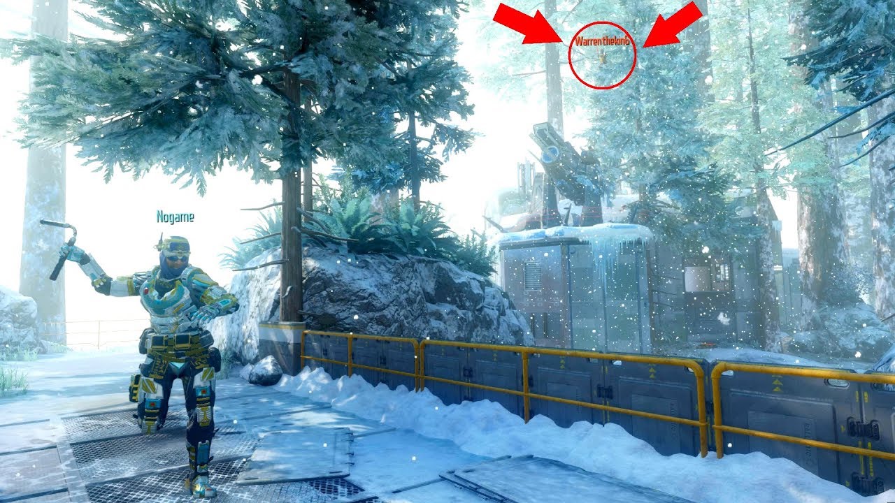 WORLD'S BEST TREE TOP HIDING SPOT EVER!!!! HIDE N' SEEK ON BLACK OPS 3