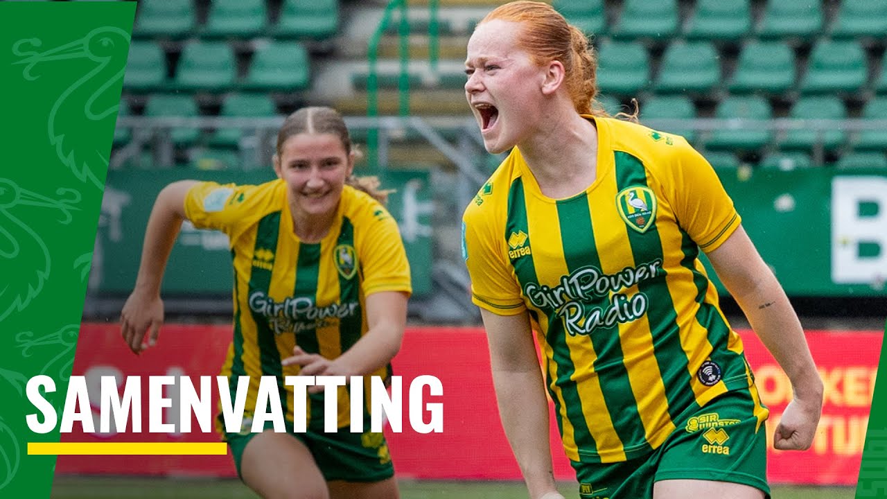 Samenvatting ADO Den Haag VR - Telstar VR 2-2 (22-04-2025)