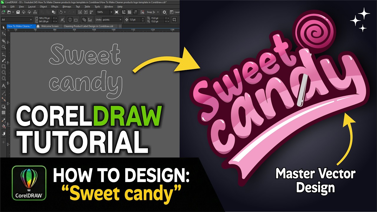 CorelDRAW Tutorial ! Make Your Own Art in No Time