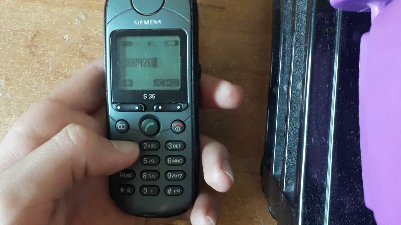 Siemens S35 incoming call