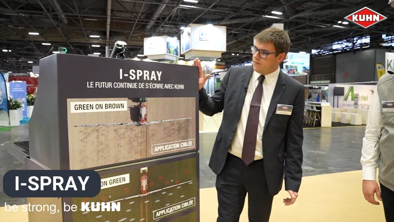 KUHN – Présentation nouvelle technologie de pulvérisation I-SPRAY