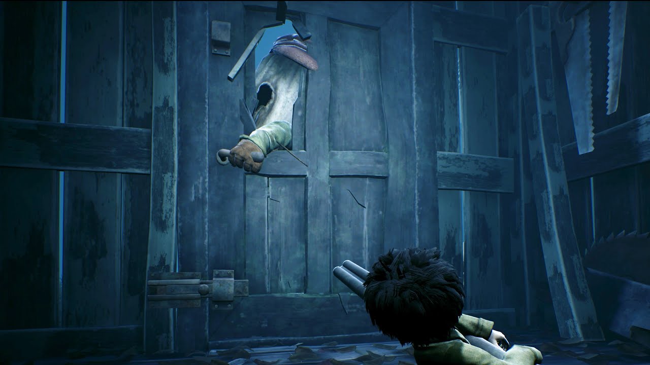 Little Nightmares 2 The Hunter First Person Boss Fight.