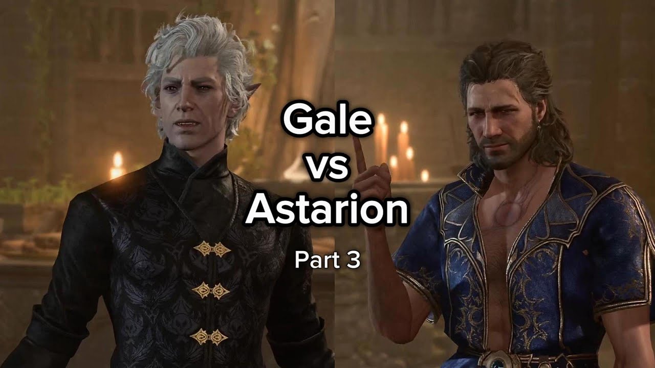 Gale vs Astarion Dialogue Lines Part 3 | Baldur's Gate 3